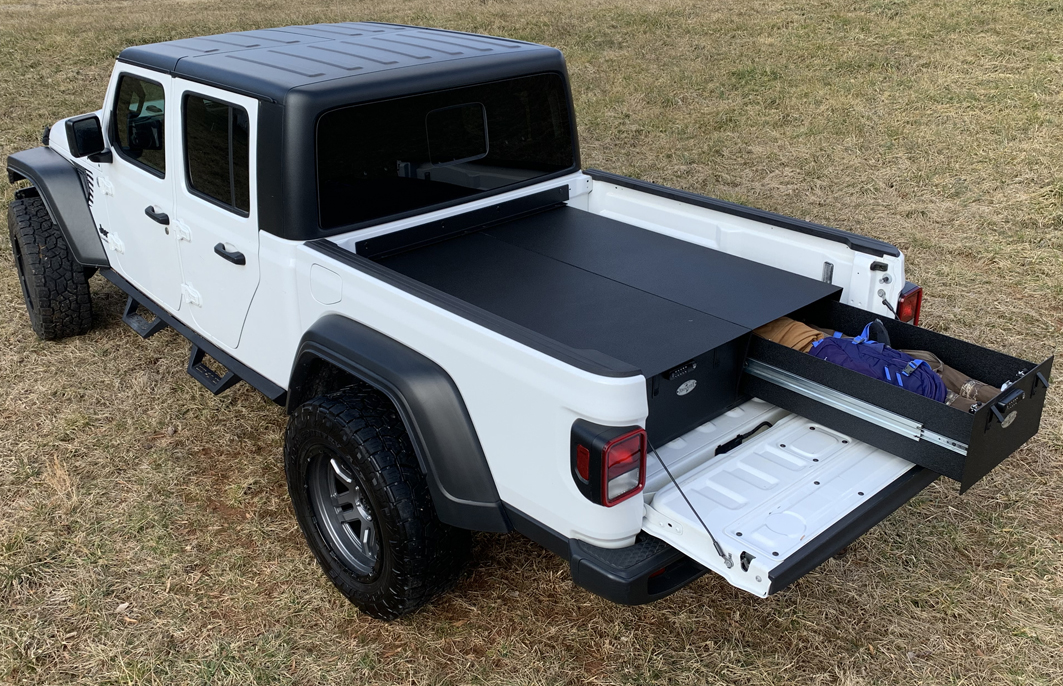 consumer and off-road category innovative emergency equipment Jeep Gladiator vehicle example